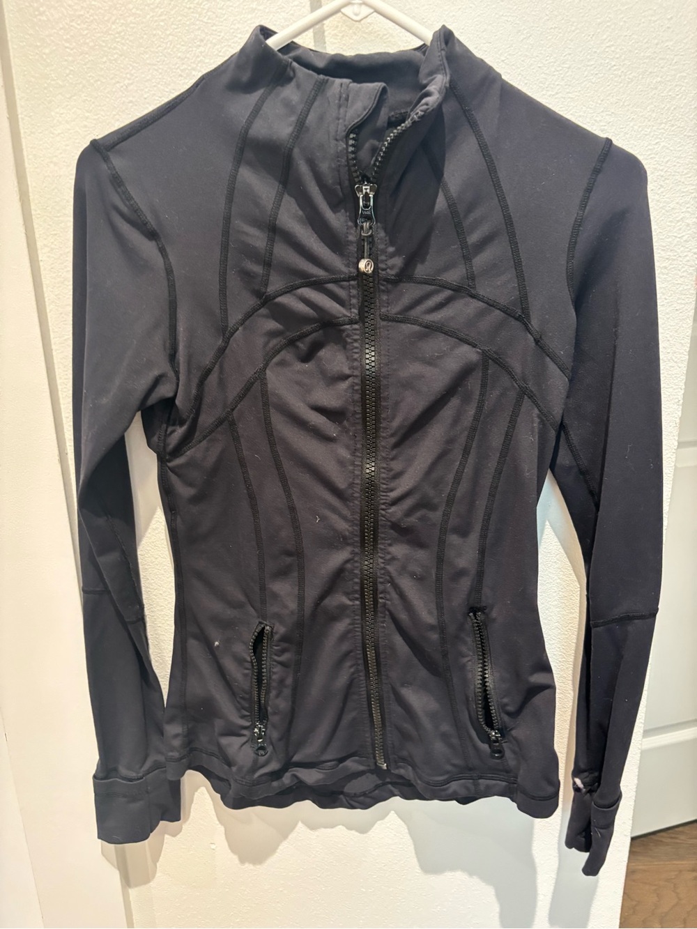 lululemon athletica Black Full-Zip Training Jacket